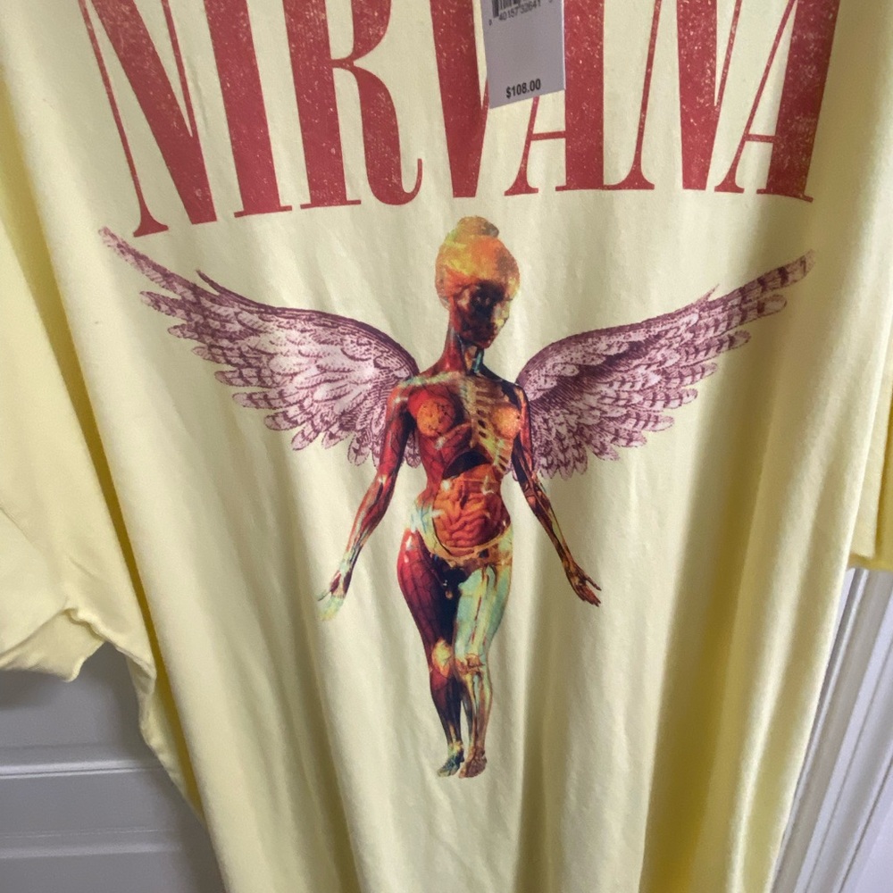 Daydreamer Yellow Nirvana Graphic Tee